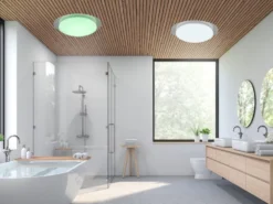 LED Deckenleuchte FRODENO Fernbedienung dimmbar Sternenhimmel Farbwechsel, Ø35cm