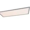 LED Deckenleuchte GAMMA Titan Panel mit Nachtlicht rechteckig, Breite 80cm