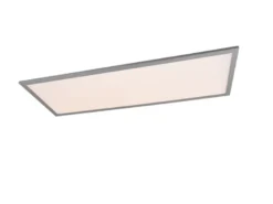 LED Deckenleuchte GAMMA Titan Panel mit Nachtlicht rechteckig, Breite 80cm