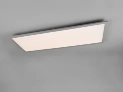 LED Deckenleuchte GAMMA Titan Panel mit Nachtlicht rechteckig, Breite 80cm