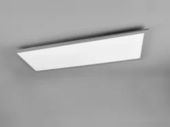 LED Deckenleuchte GAMMA Titan Panel mit Nachtlicht rechteckig, Breite 80cm