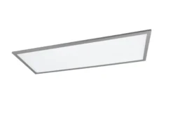 LED Deckenleuchte GAMMA Titan Panel mit Nachtlicht rechteckig, Breite 80cm