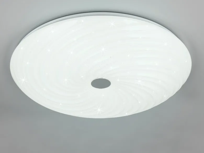 LED Deckenleuchte GRAVITY dimmbar, mit Sternenhimmel & Fernbedienung, Ø 57cm