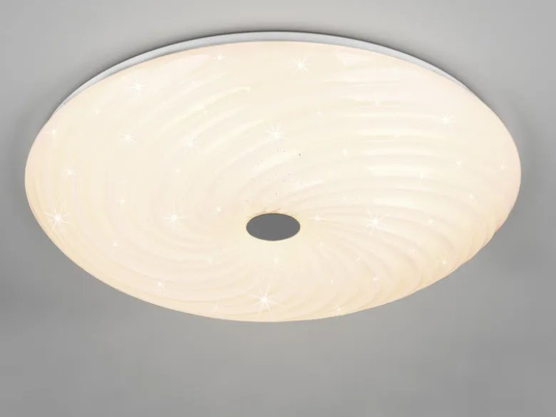 LED Deckenleuchte GRAVITY dimmbar, mit Sternenhimmel & Fernbedienung, Ø 57cm