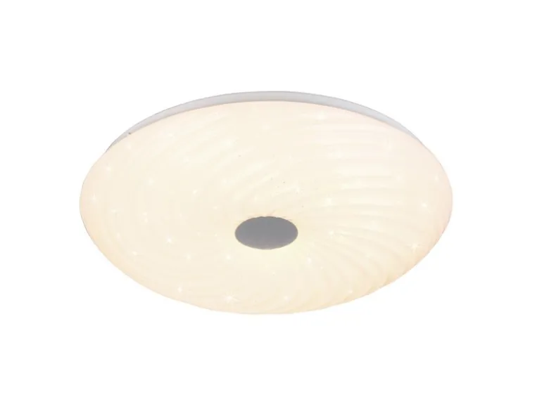 LED Deckenleuchte GRAVITY dimmbar, mit Sternenhimmel & Fernbedienung, Ø 37cm
