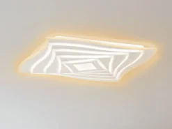 LED Deckenleuchte HERO dimmbar, Tageslicht & RGB, Quadrat 50cm