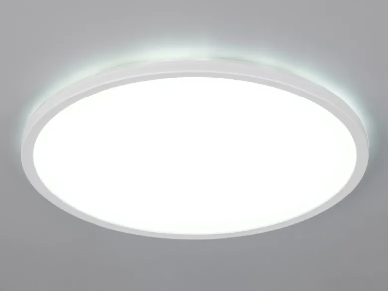 LED Deckenleuchte JOKO ultraflach mit Fernbedienung, dimmbar, Weiß, Ø 42cm