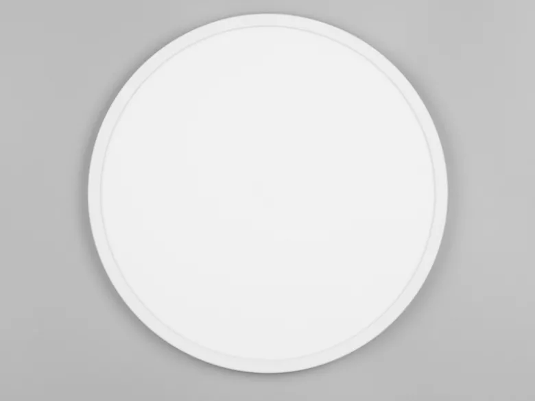 LED Deckenleuchte JOKO ultraflach mit Fernbedienung, dimmbar, Weiß, Ø 42cm