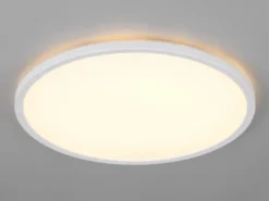 LED Deckenleuchte JOKO ultraflach mit Fernbedienung, dimmbar, Weiß, Ø 42cm