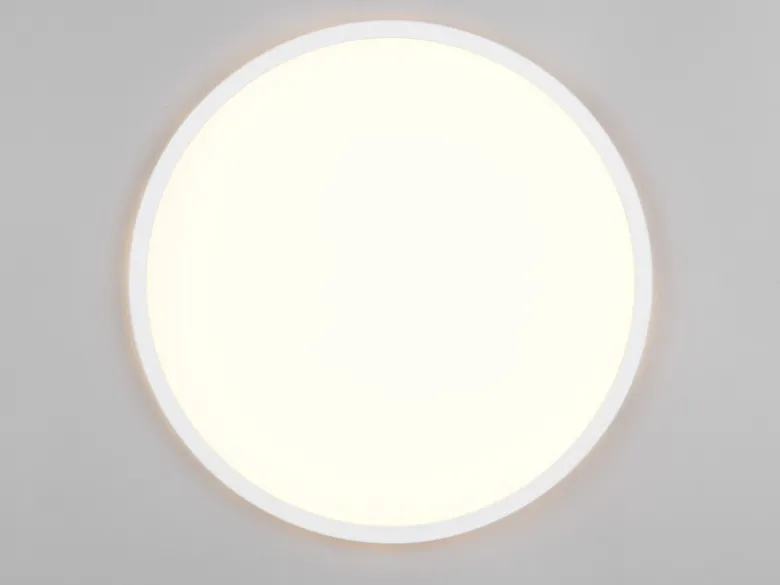 LED Deckenleuchte JOKO ultraflach mit Fernbedienung, dimmbar, Weiß, Ø 42cm