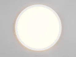 LED Deckenleuchte JOKO ultraflach mit Fernbedienung, dimmbar, Weiß, Ø 29cm