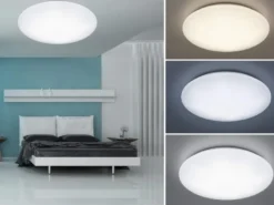 LED Deckenleuchte KATO dimmbar mit Nachtlicht & Fernbedienung, Ø 60cm