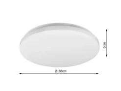 LED Deckenleuchte KIRA mit Fernbedienung, Sternenhimmel & Farbwechsel, Ø 38cm