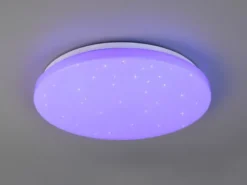 LED Deckenleuchte KIRA mit Fernbedienung, Sternenhimmel & Farbwechsel, Ø 38cm