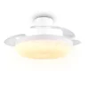 LED Deckenleuchte KIRUNA mit Ventilator und Fernbedienung Ø 49cm - max. 106cm