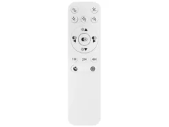 LED Deckenleuchte LEONHARD mit Ventilator & Fernbedienung, dimmbar, Ø 50cm