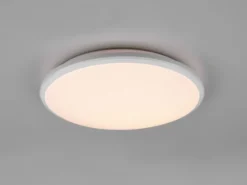 LED Deckenleuchte LIMBUS Weiß 3 Stufen Dimmer, Neutralweiß, Ø 34cm