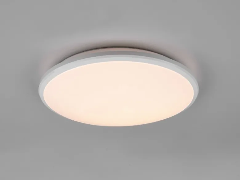 LED Deckenleuchte LIMBUS Weiß 3 Stufen Dimmer, Neutralweiß, Ø 34cm