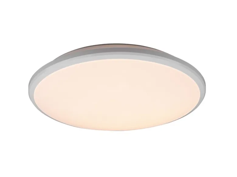 LED Deckenleuchte LIMBUS Weiß 3 Stufen Dimmer, Neutralweiß, Ø 34cm