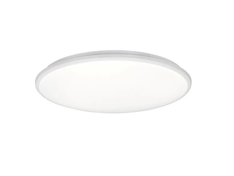 LED Deckenleuchte LIMBUS Weiß mit 3 Stufen Dimmer Neutralweiß, Ø 50cm