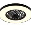 LED Deckenleuchte LINKÖPING Ø 59cm mit Ventilator, Bluetooth & RGB Farbwechsel