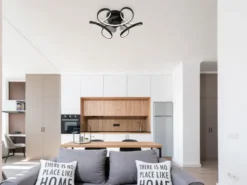 LED Deckenleuchte LORIS mit Ventilator & Fernbedienung, dimmbar, Ø 56cm