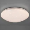LED Deckenleuchte LUKIDA dimmbar mit Fernbedienung & Sternenhimmel Ø 38cm