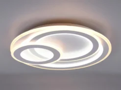 LED Deckenleuchte MITA dimmbar mit Fernbedienung, 9.000 Lumen hell Ø 51cm