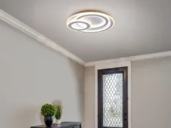 LED Deckenleuchte MITA dimmbar mit Fernbedienung, 9.000 Lumen hell Ø 51cm