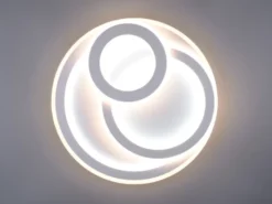 LED Deckenleuchte MITA dimmbar mit Fernbedienung, 9.000 Lumen hell Ø 51cm