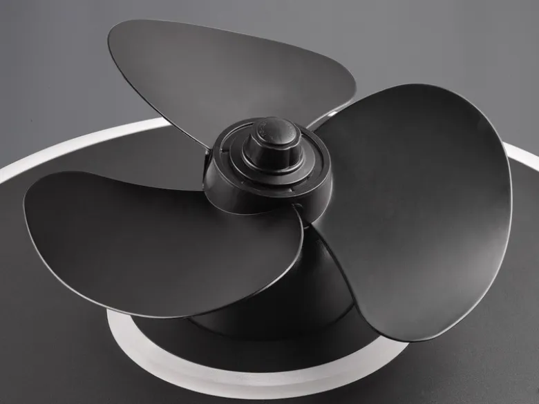 LED Deckenleuchte mit Ventilator NYBRO Fernbedienung Lichtfarbe Wechsel Ø50cm