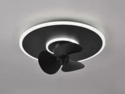 LED Deckenleuchte mit Ventilator NYBRO Fernbedienung Lichtfarbe Wechsel Ø50cm