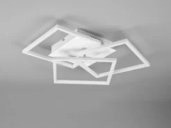 LED Deckenleuchte MOBILE Weiß dimmbar Nachtlicht Lichtfarbe einstellbar, B: 42cm