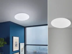 LED Deckenleuchte MONA flach, dimmbar über Lichtschalter, Ø 39,5cm