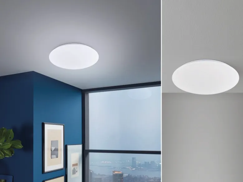 LED Deckenleuchte MONA flach, dimmbar über Lichtschalter, Ø 39,5cm