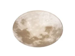 LED Deckenleuchte MOONIKA Mondcover in Weiß IP44 Badlampe, Ø 37cm