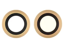 LED Deckenleuchte MORGAN mit Fernbedienung hell & dimmbar, Schwarz Gold Ø 45cm