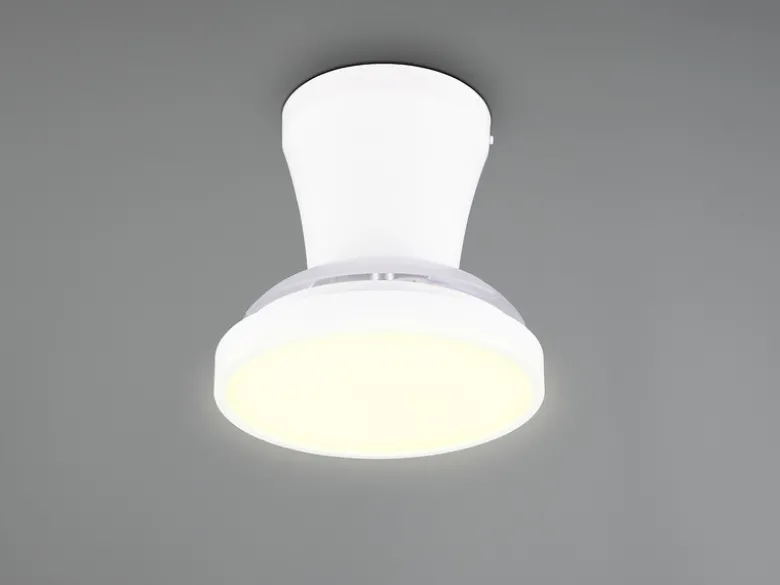 LED Deckenleuchte MOSS mit Ventilator und Fernbedienung Ø 22cm - max. 41cm