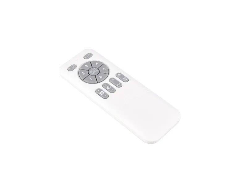 LED Deckenleuchte MOSS mit Ventilator und Fernbedienung Ø 22cm - max. 41cm