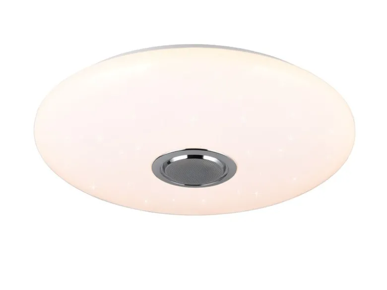 LED Deckenleuchte MUSICA mit Lautsprecher Farbwechsel & Fernbedienung, Ø 58cm