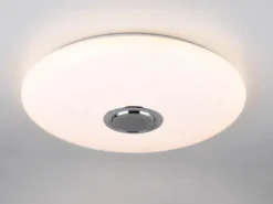 LED Deckenleuchte MUSICA mit Lautsprecher Farbwechsel & Fernbedienung, Ø 58cm