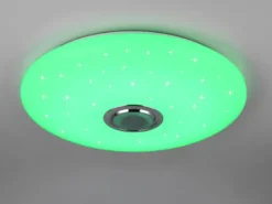 LED Deckenleuchte MUSICA mit Lautsprecher Farbwechsel & Fernbedienung, Ø 58cm
