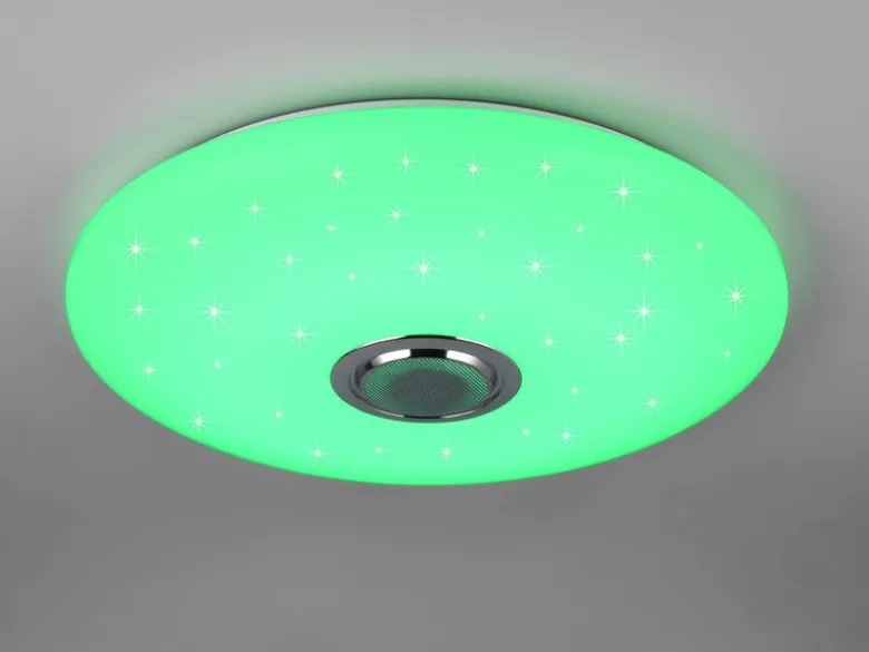 LED Deckenleuchte MUSICA mit Lautsprecher Farbwechsel & Fernbedienung, Ø 58cm