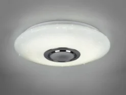 LED Deckenleuchte MUSICA mit Lautsprecher Farbwechsel & Fernbedienung, Ø 41cm