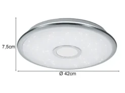 LED Deckenleuchte OSAKA dimmbar mit Fernbedienung & 3 Lichtfarben, Ø 42cm