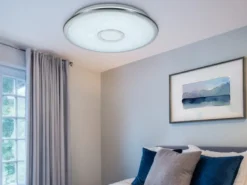LED Deckenleuchte OSAKA dimmbar mit Fernbedienung & 3 Lichtfarben, Ø 42cm