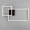 LED Deckenleuchte PADELLA Messing matt dimmbar Warmweiß, Breite 63cm