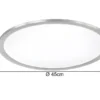LED Deckenleuchte PHOENIX extrem flach & rund, dimmbar, Ø 45cm