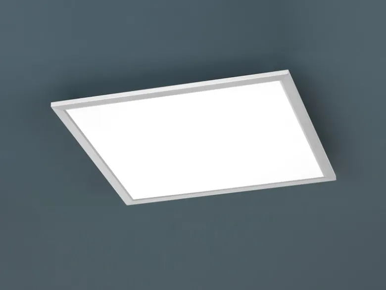 LED Deckenleuchte PHOENIX extrem flach dimmbar, Quadrat 45cm