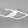LED Deckenleuchte PIVOT Weiß - dimmbar, Breite 42cm